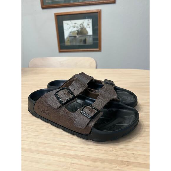 Birkenstock Arizona Brown Sandals Men's Size 40 - Picture 3 of 7